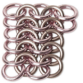 Interlocked jump rings